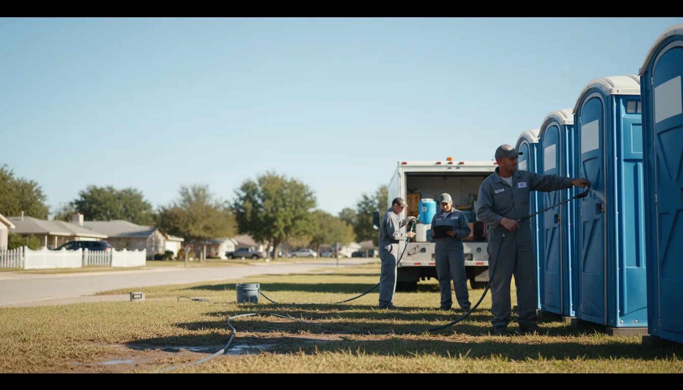 Long-Term Portable Toilet Rental in Saluda, NC near me